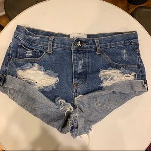 One teaspoon jean shorts